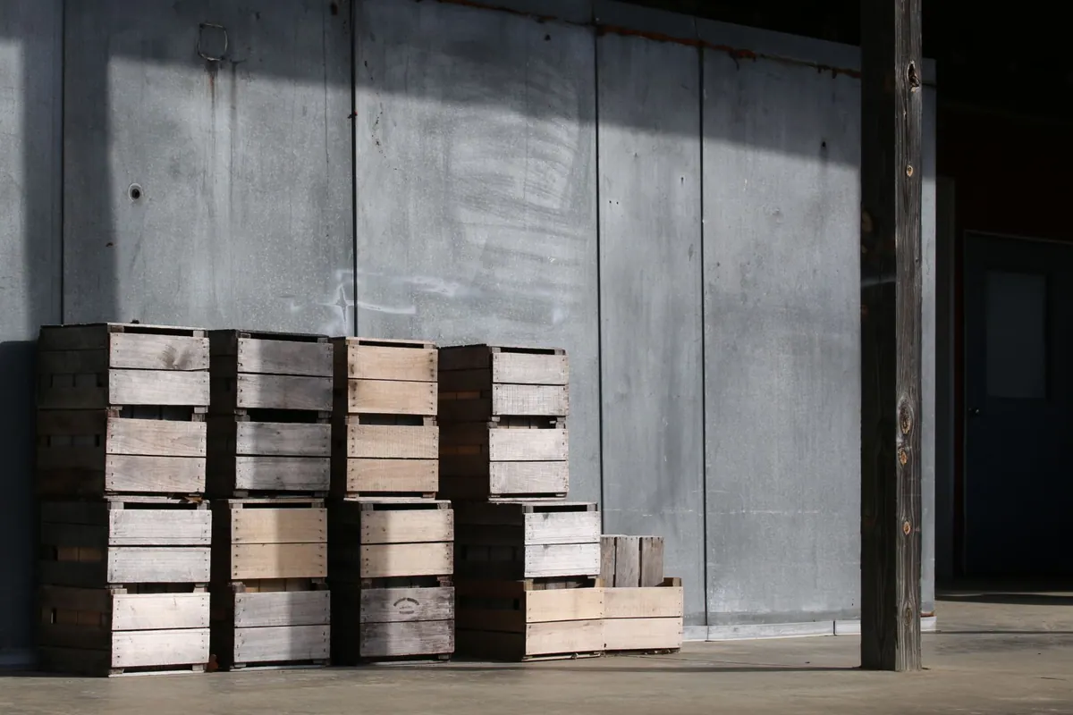 Timber crate